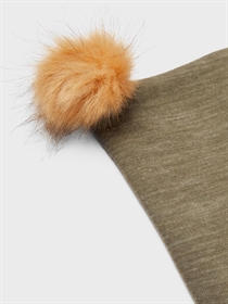 NAME IT Merinould Pom Pom Hue Wuppo Stone Gray